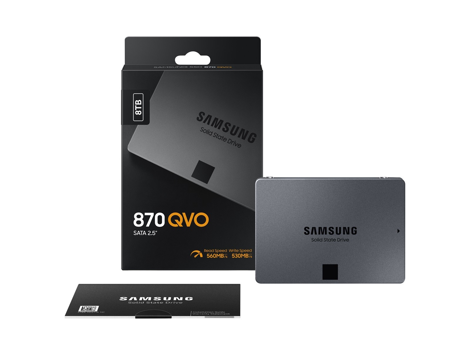 حافظه-ssd-سامسونگ-samsung-870-qvo-8tb سرعت فوق‌العاده در نفیسمارت
